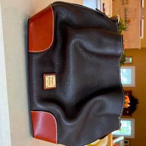 Almost new Rooney and Bourke leather pebble grain purse.